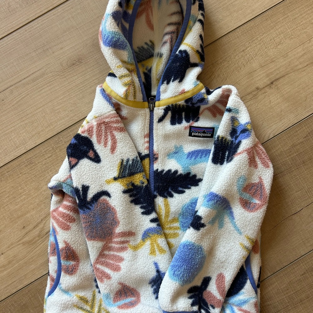 Patagonia toddler fleece jacket